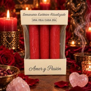 velas esotéricas ritualizadas  Amor y Pasión