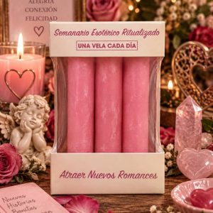 velas esotéricas ritualizadas Atraer nuevos romances