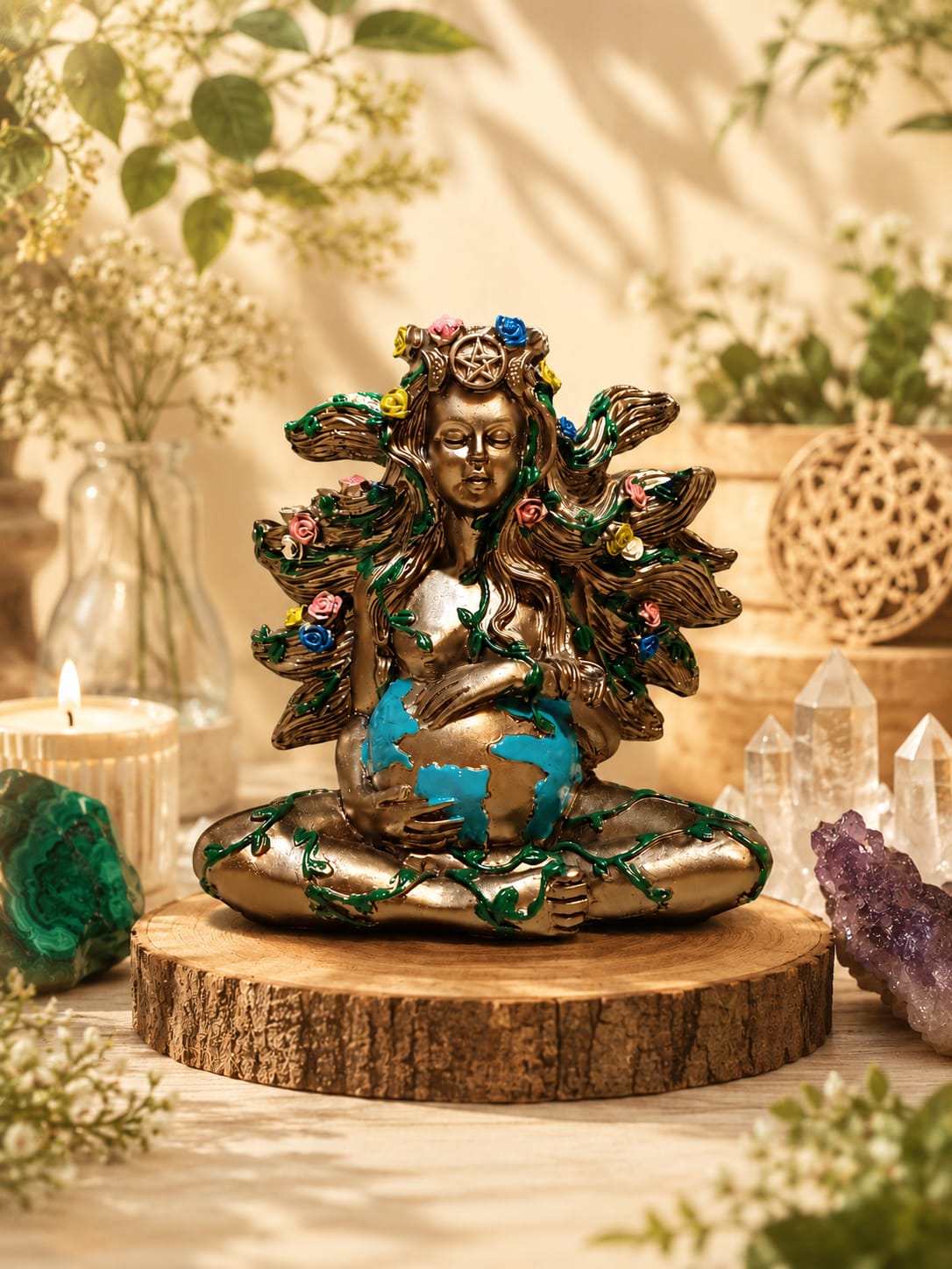 Soporte esferas madre tierra - Imagen 2