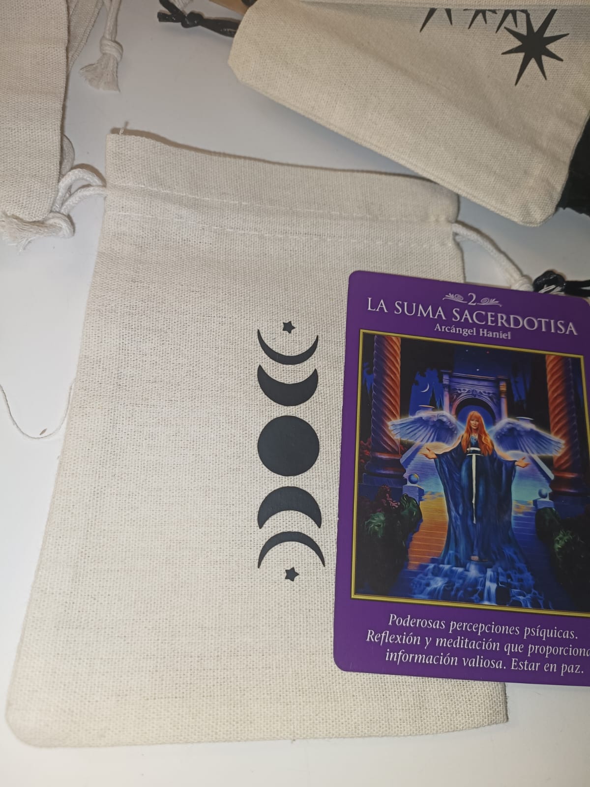 Bolsa oráculo fases lunares