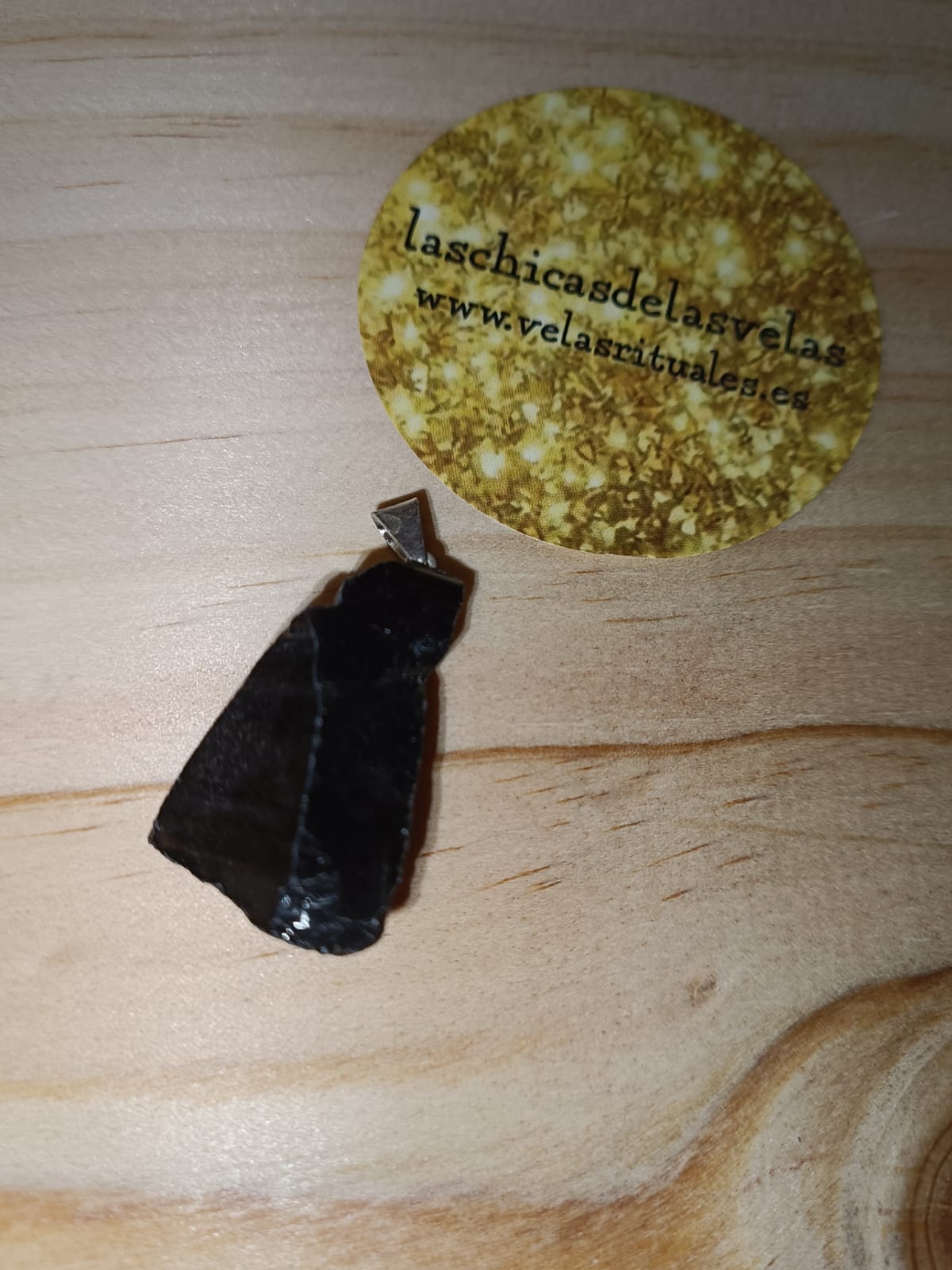 Colgante Obsidiana
