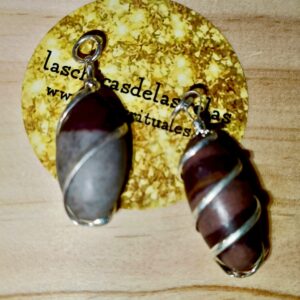 Colgante Shiva Lingam espiral