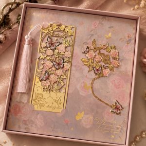 Marca páginas Rosa