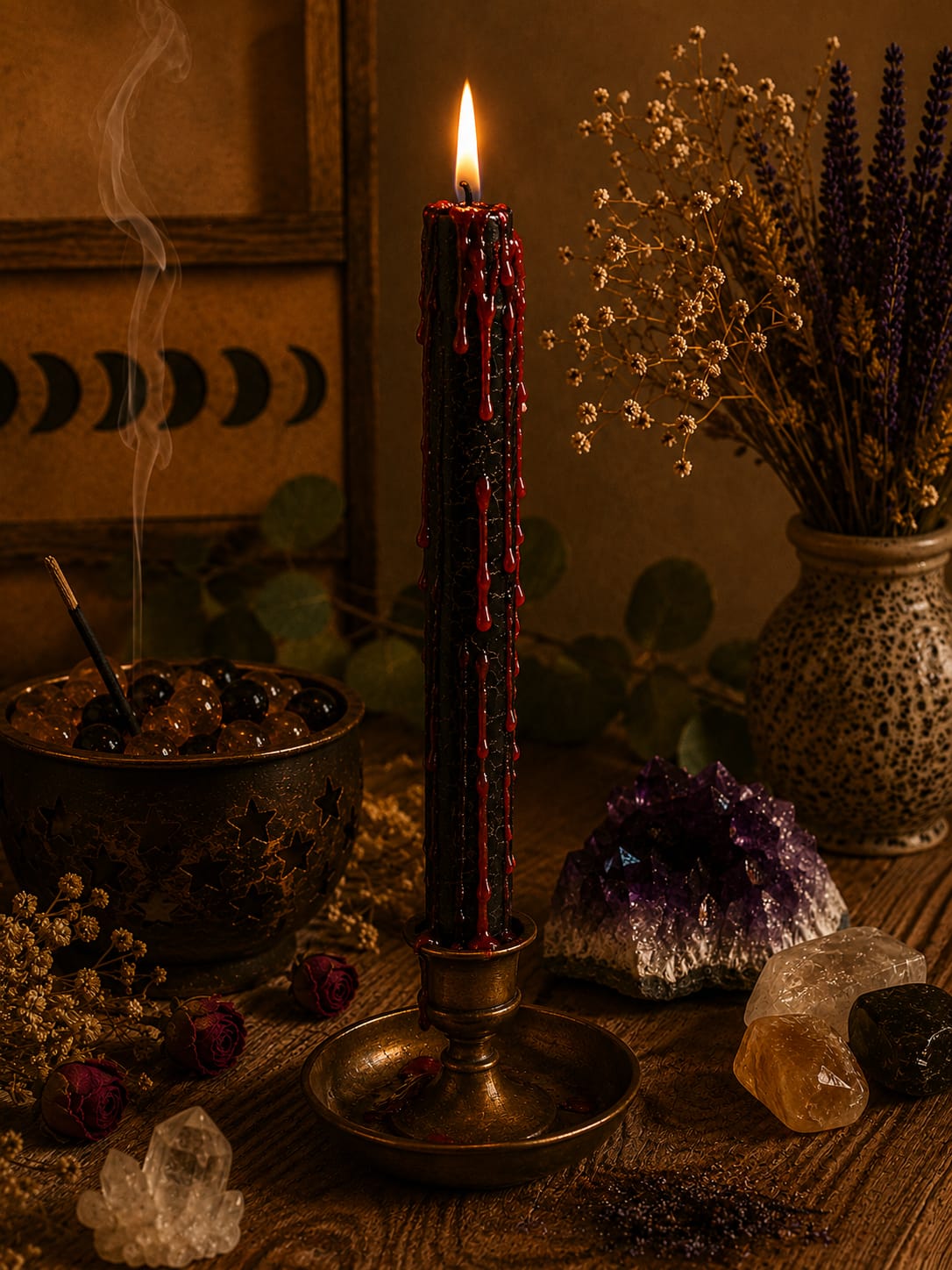 Vela Sangre de Vampiro