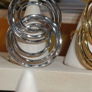 Anillo Unión plateado