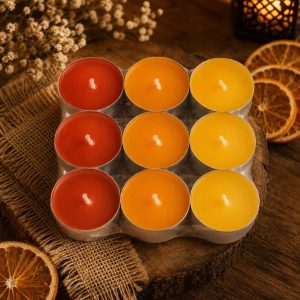Velas de Té - Naranja