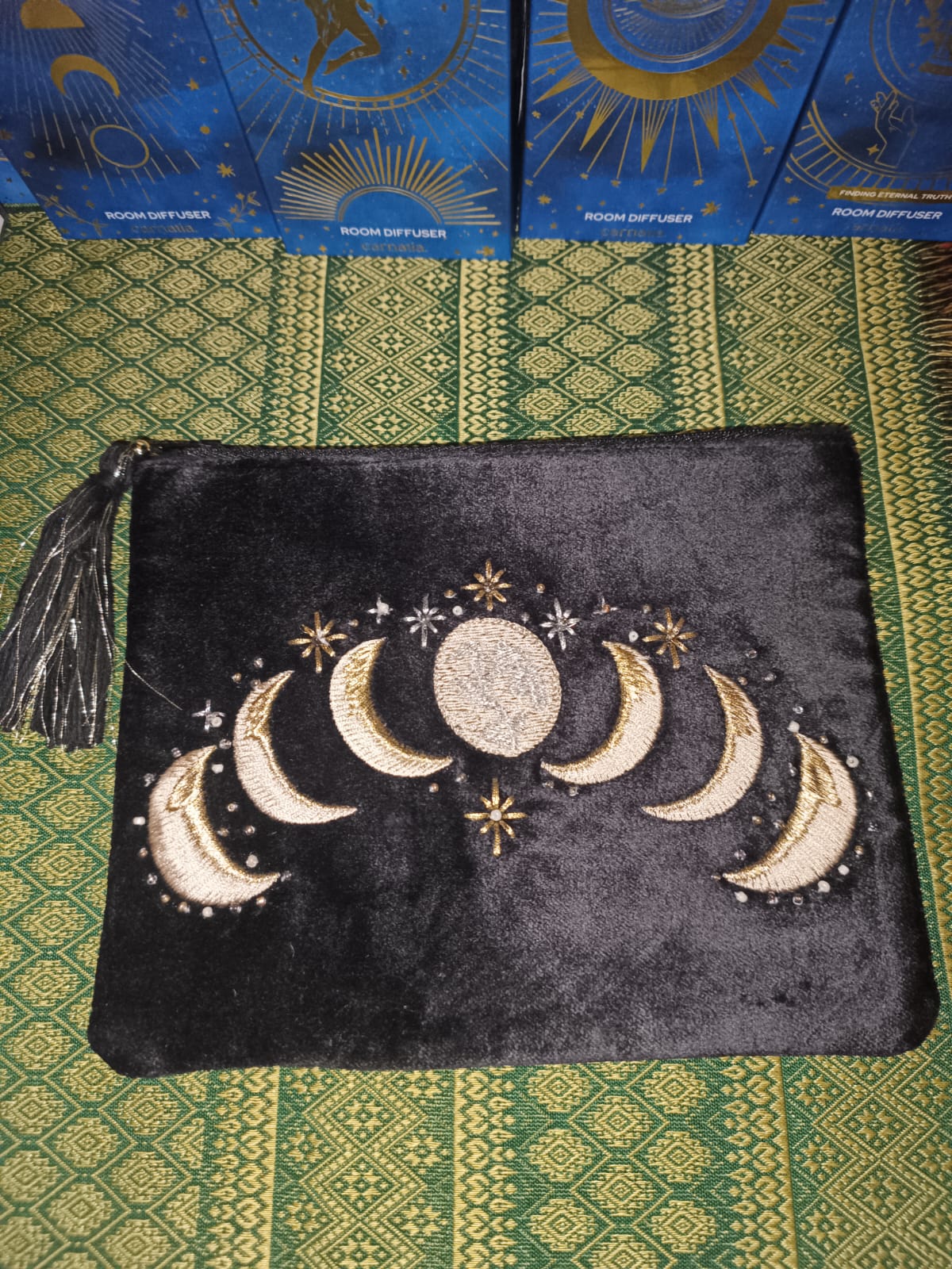 bolsa terciopel Fases lunares