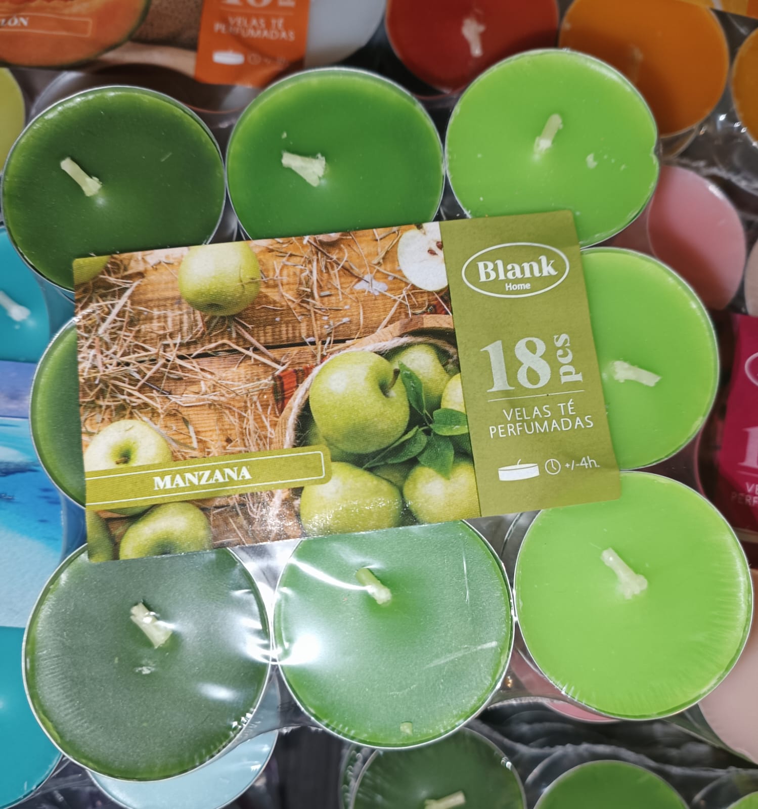 Velas de Té - Manzana