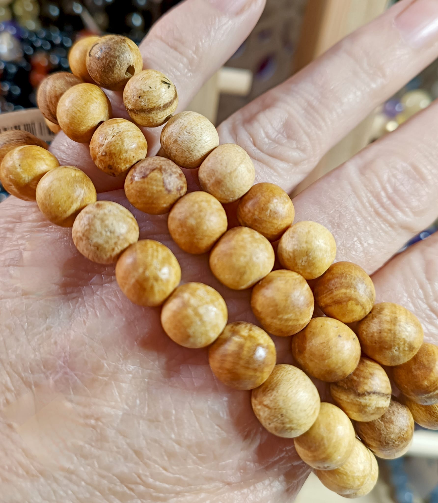 pulsera palo santo 10mm