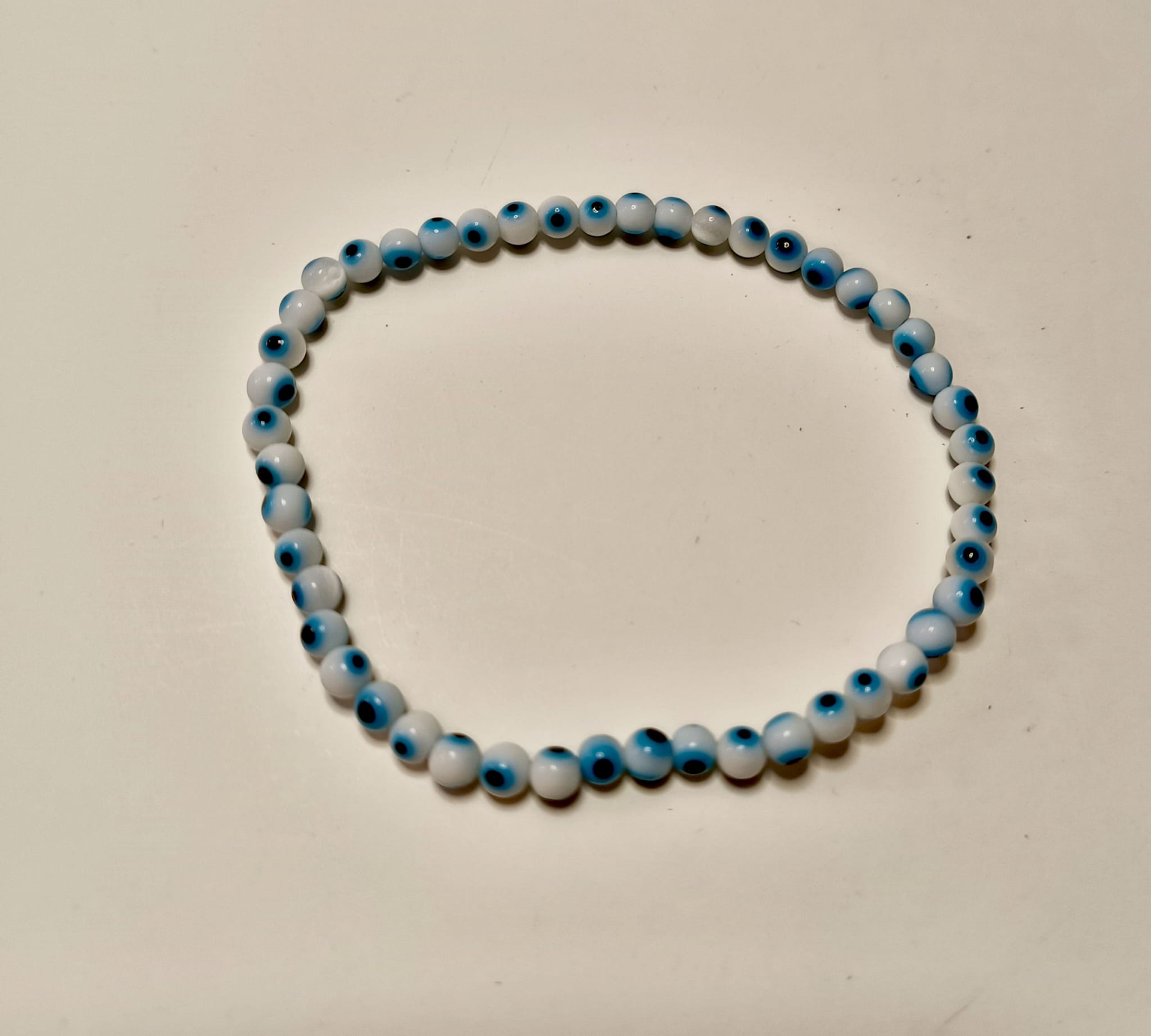 Pulsera ojo turco - Blanca