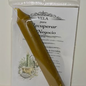 Vela Recupera tu Negocio - cera de abeja