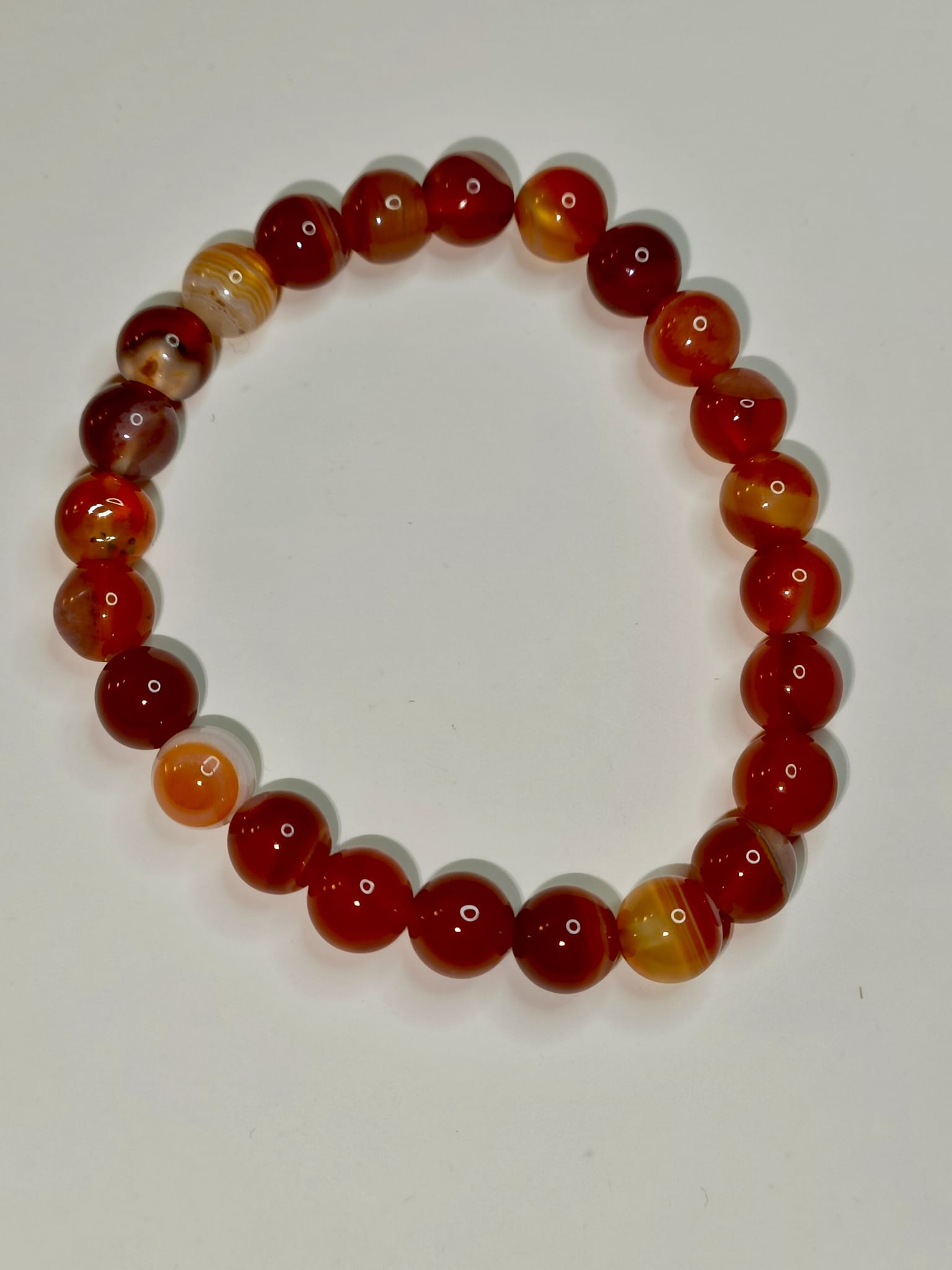 Pulsera Carneola 8mm
