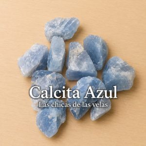 Calcita azul bruto