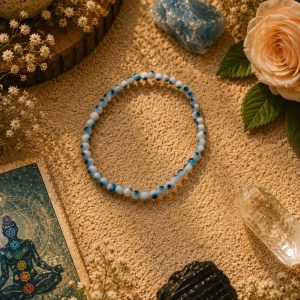 Pulsera ojo turco blanca