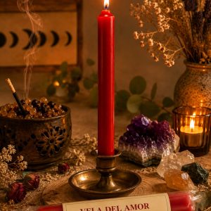 Vela para el amor con oración