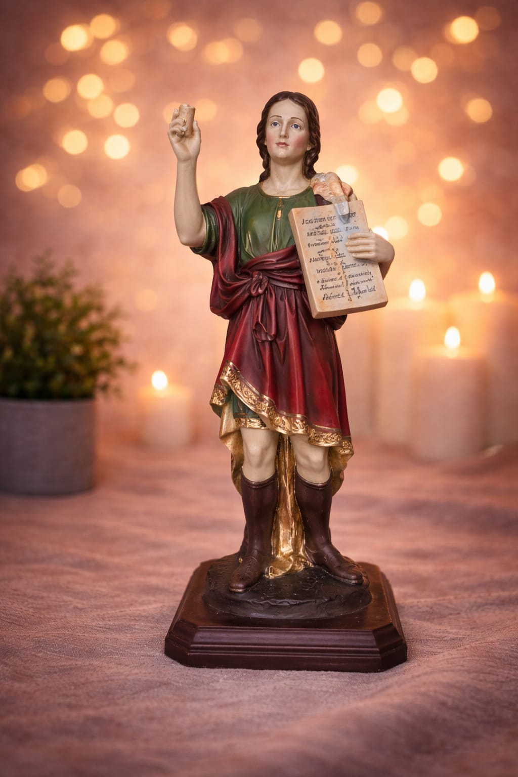 Figura San Pancracio - 21 cm