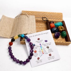 Chakras - pulsera y minerales