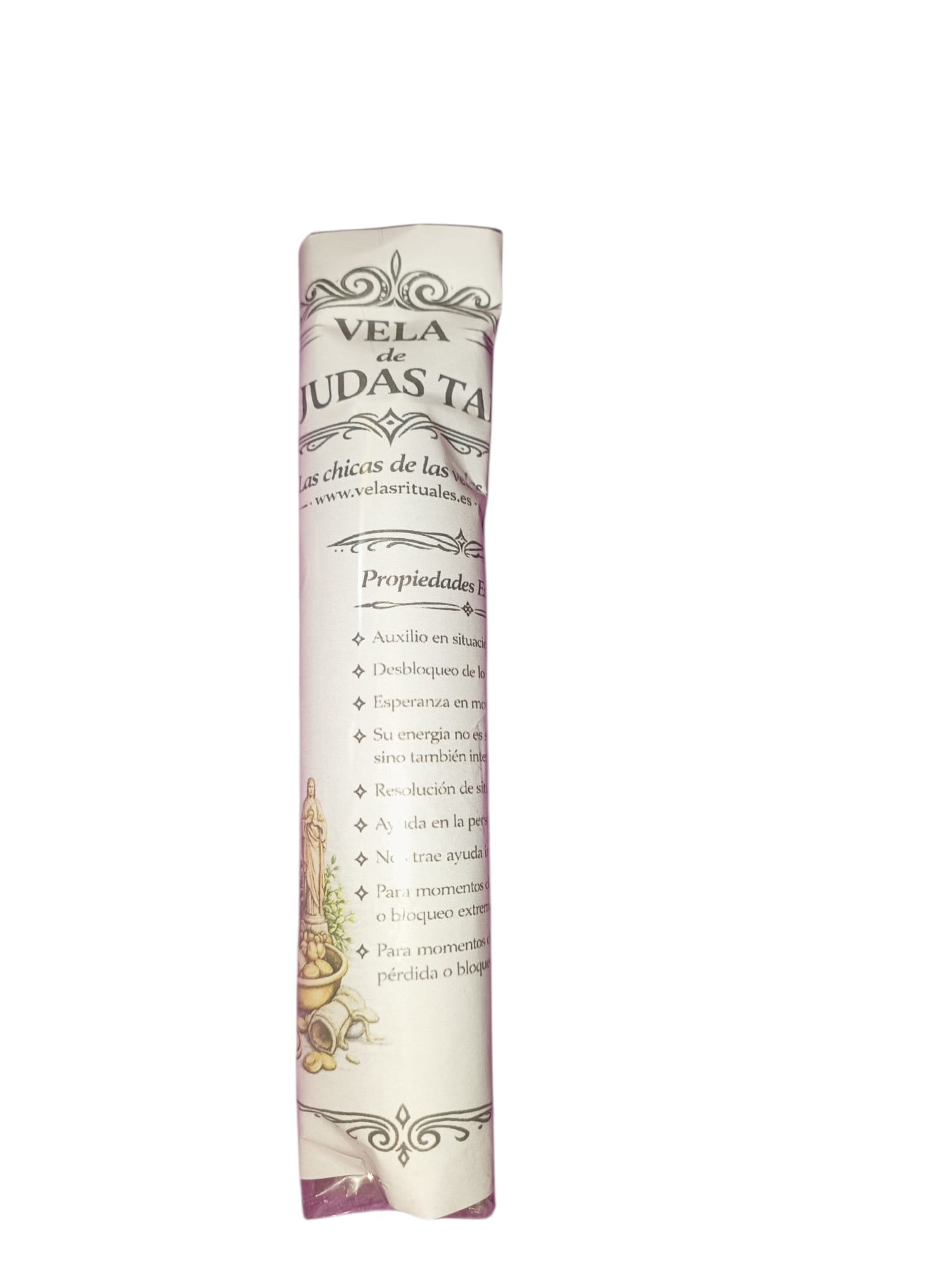 Vela San Judas Tadeo - vela de cera de abeja