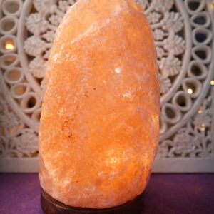 Lámpara de sal naranja Himalaya  4- 6 kg