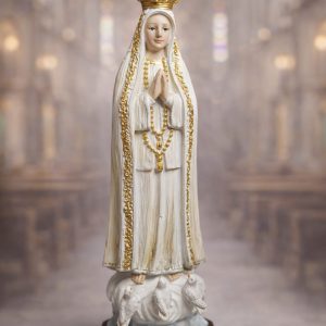Figura Virgen de Fátima - 21 cm aprox.
