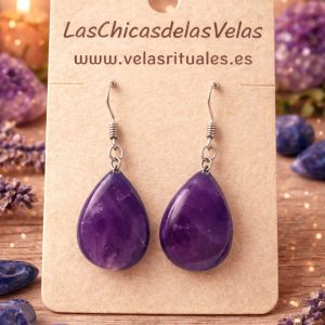 Pendientes Amatista