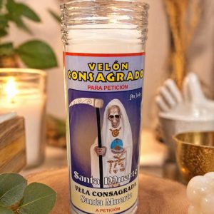 Velón Santa Muerte - paz y armonía