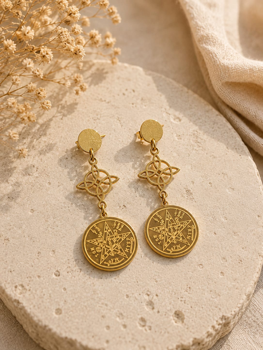 Pendientes doble protección