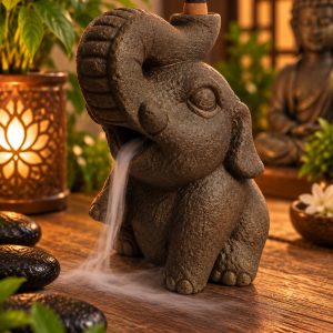 Porta incienso de reflujo Elefante bebe