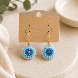 Pendientes azul
