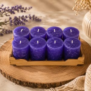 Vela Lavanda (pack 8)