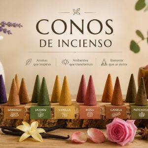 Incienso en conos y ladrillos
