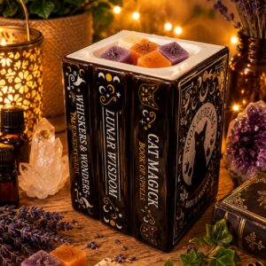 Quemador aceite libros de gatos