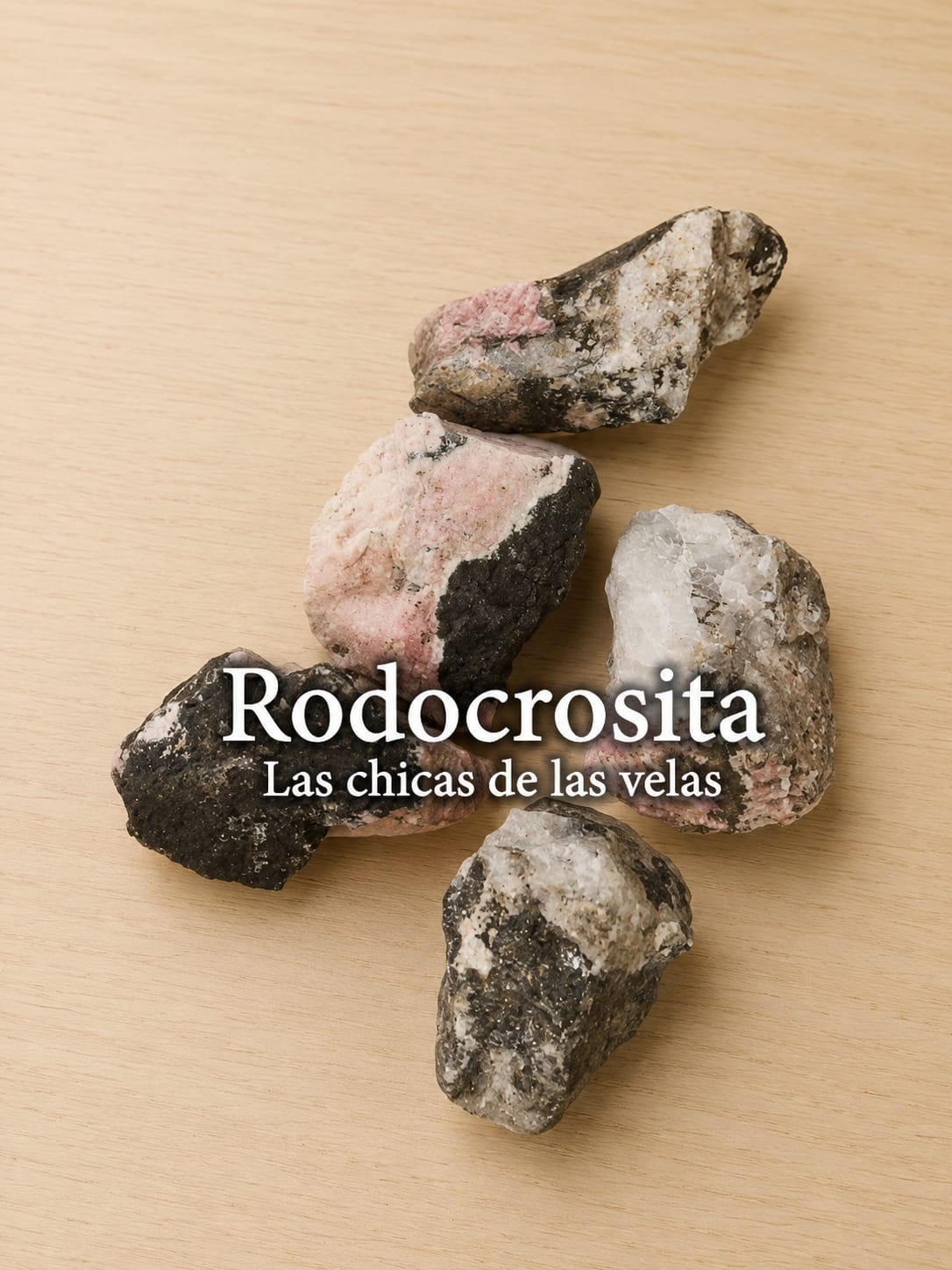 Rodocrosita en bruto