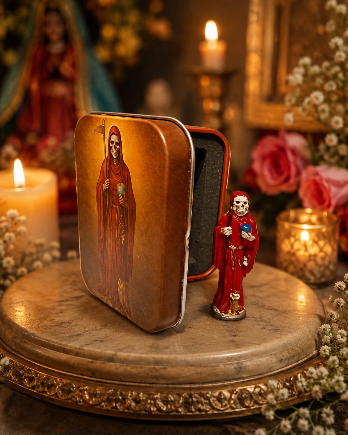 Figura La Santa Muerte - colección mini