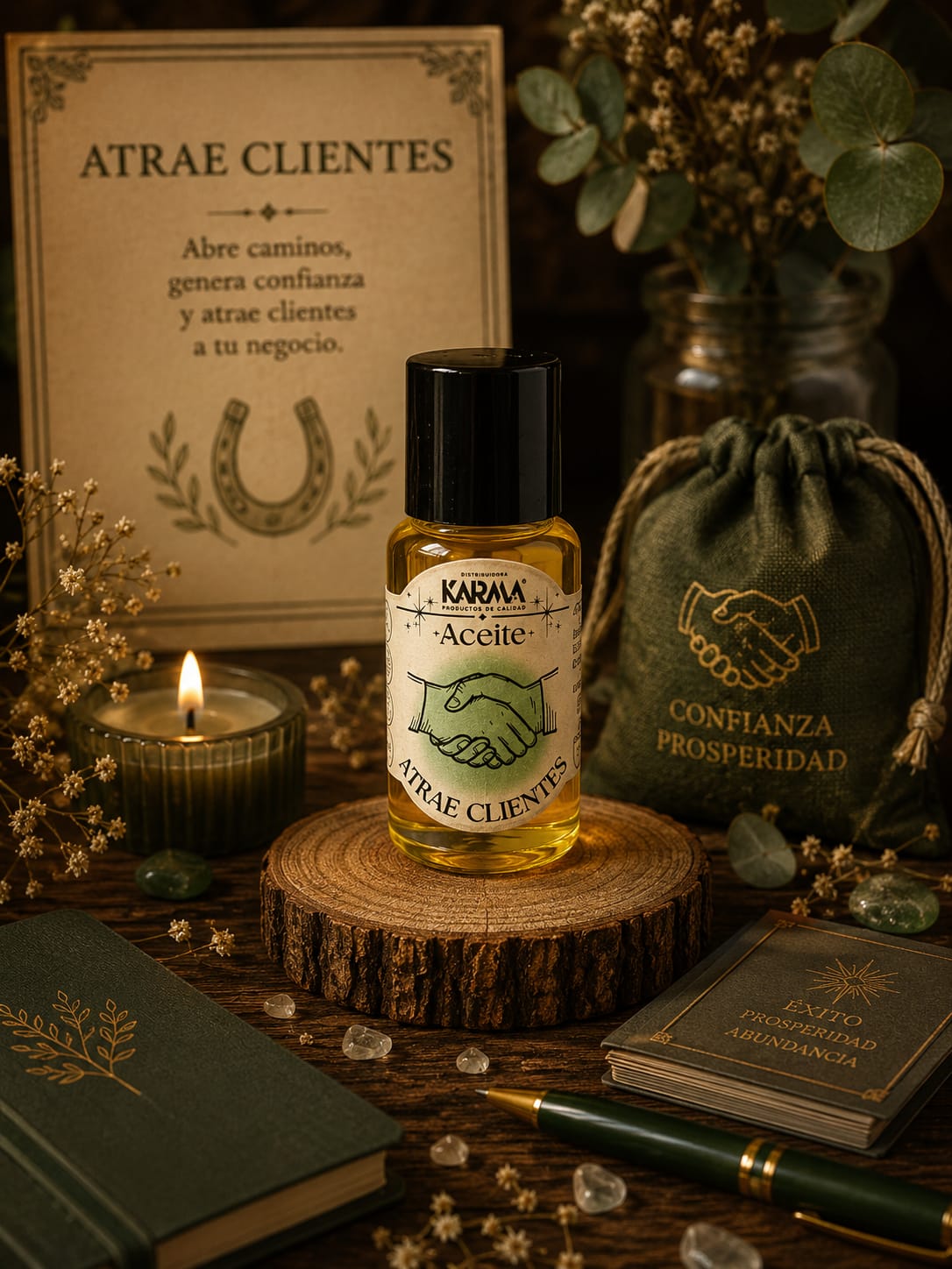Aceite Atraer Clientes