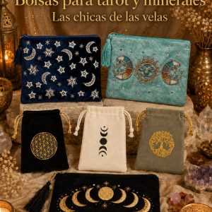 Bolsas tarot y minerales