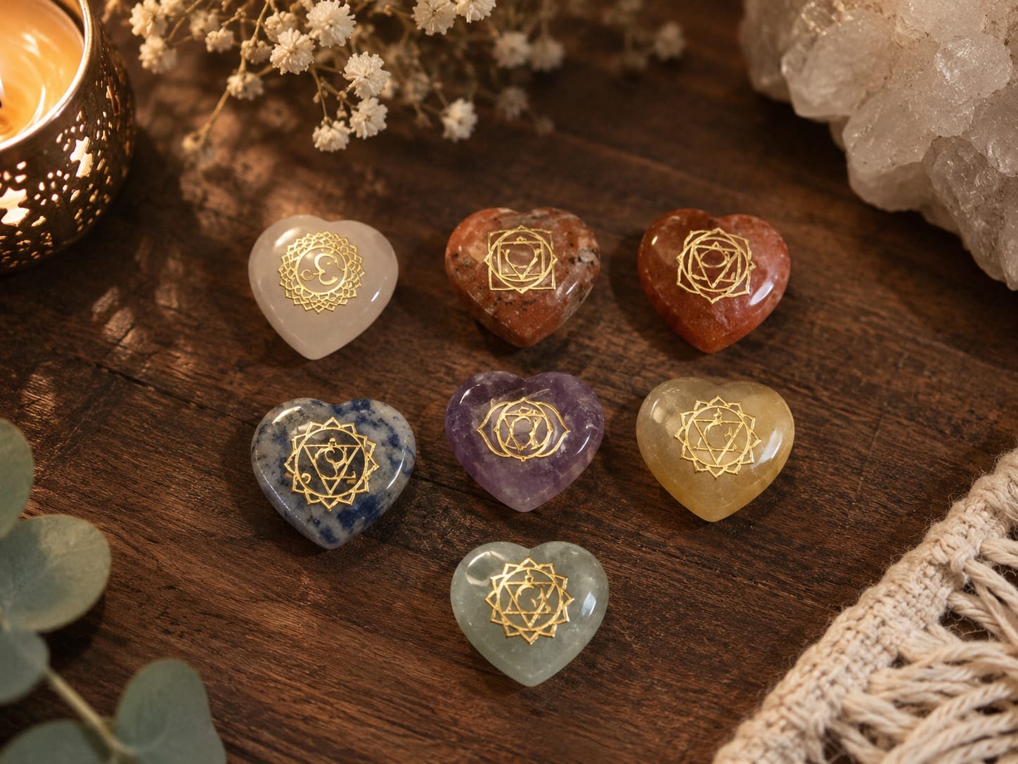 Minerales chacras corazón