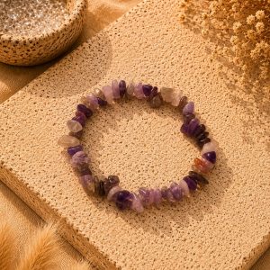 Pulsera Lepidolita chip