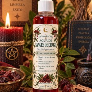 Agua de Sangre de Drago Ritualizada  Protección magia negra
