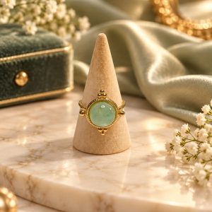 Anillo Cuarzo Verde