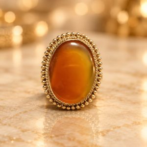 Anillo sambar adaptable - Ágata