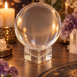 Bola de cristal  10cm   intuición y meditación