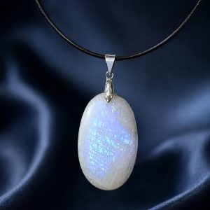 Colgante Piedra Luna Plata