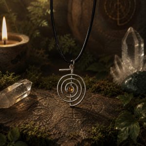 Collar Cho Ku Rei piedra amarilla