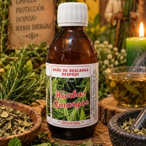 Gel hierbas amargas - Descarga, despojo y limpieza energética