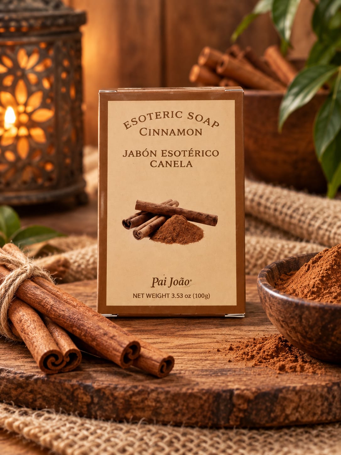 Jabón de canela prosperidad y abundancia