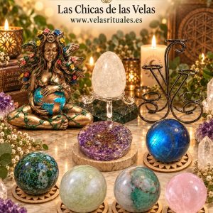 Minerales en Esfera y soportes