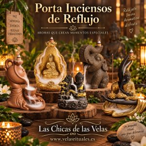 Porta Inciensos Reflujo