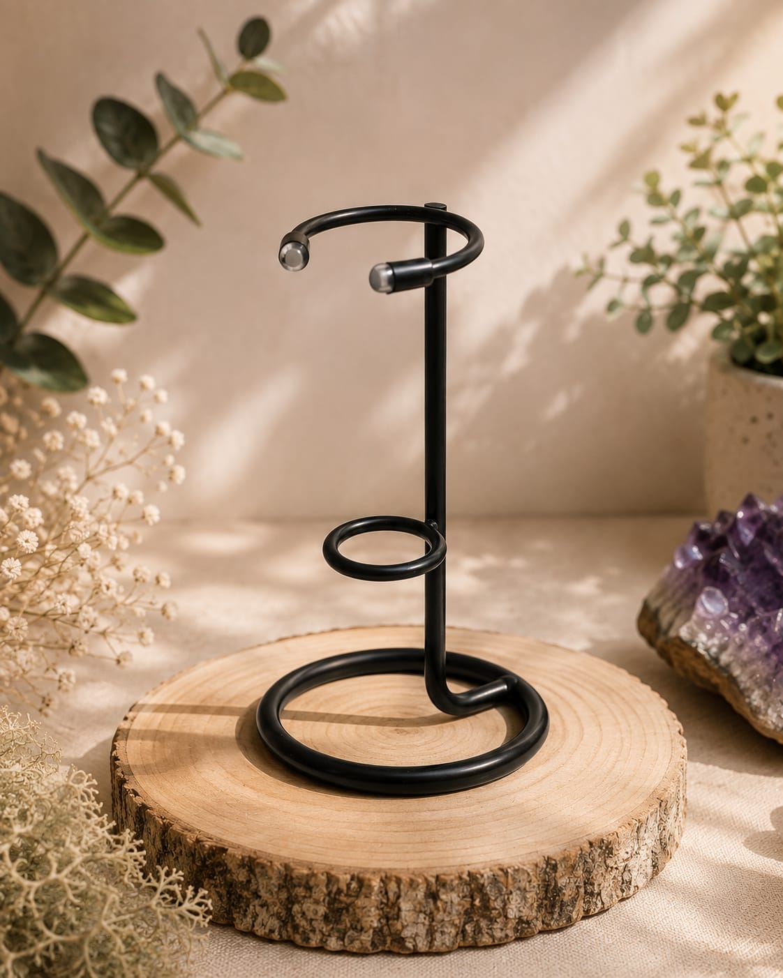 Soporte para minerales puntas y varas