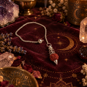 Péndulo de Rudraksha – Protección, equilibrio y conexión espiritual
